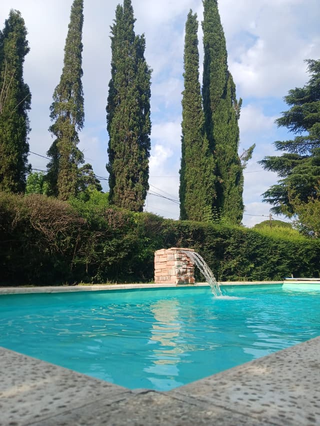 Antes y Después, limpieza piscina